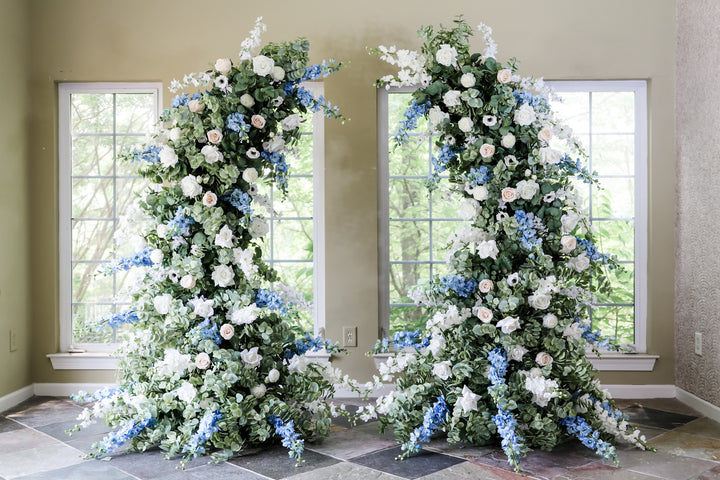 The Elle Floral Pillars