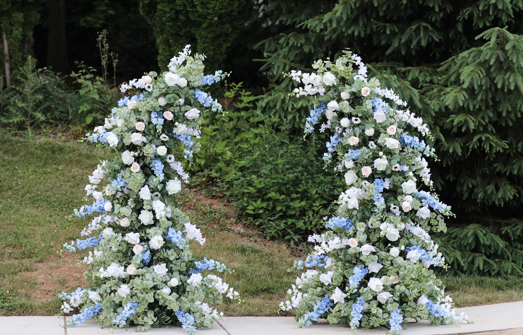 The Elle Floral Pillars