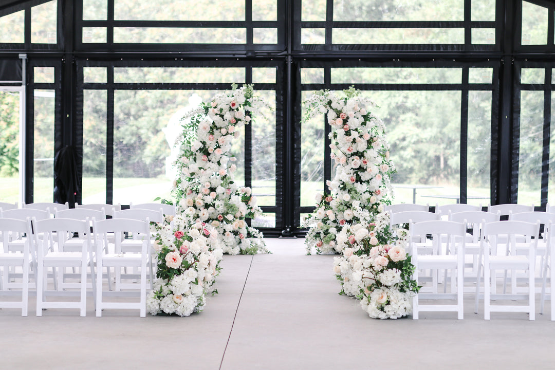 The Juliette Floral Pillars