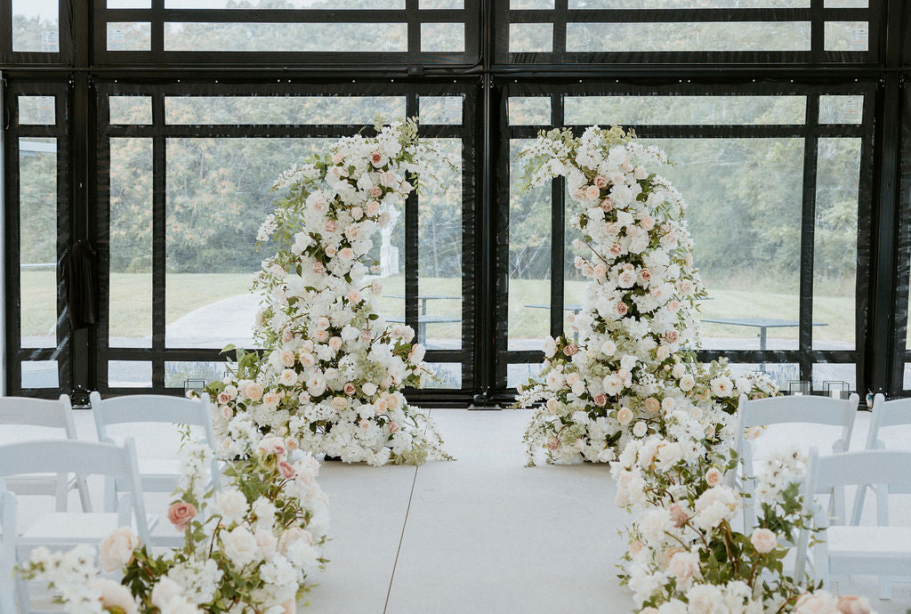 The Juliette Floral Pillars