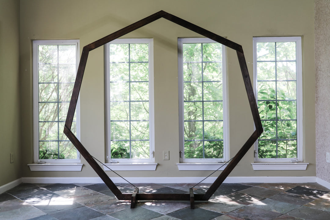 The Wooden Heptagon Arch